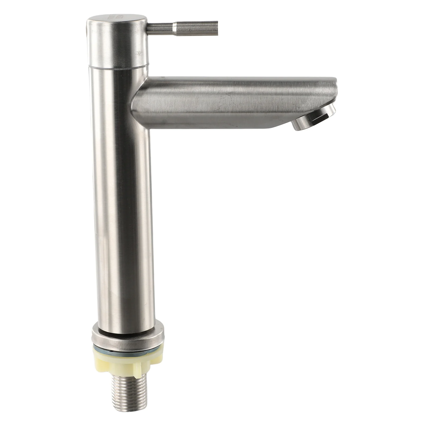 

High Quality Useful Brand New Faucet Basin Without Hose Accessories Bathroom Cold Sink Hotel Kitchen Replacement Silver