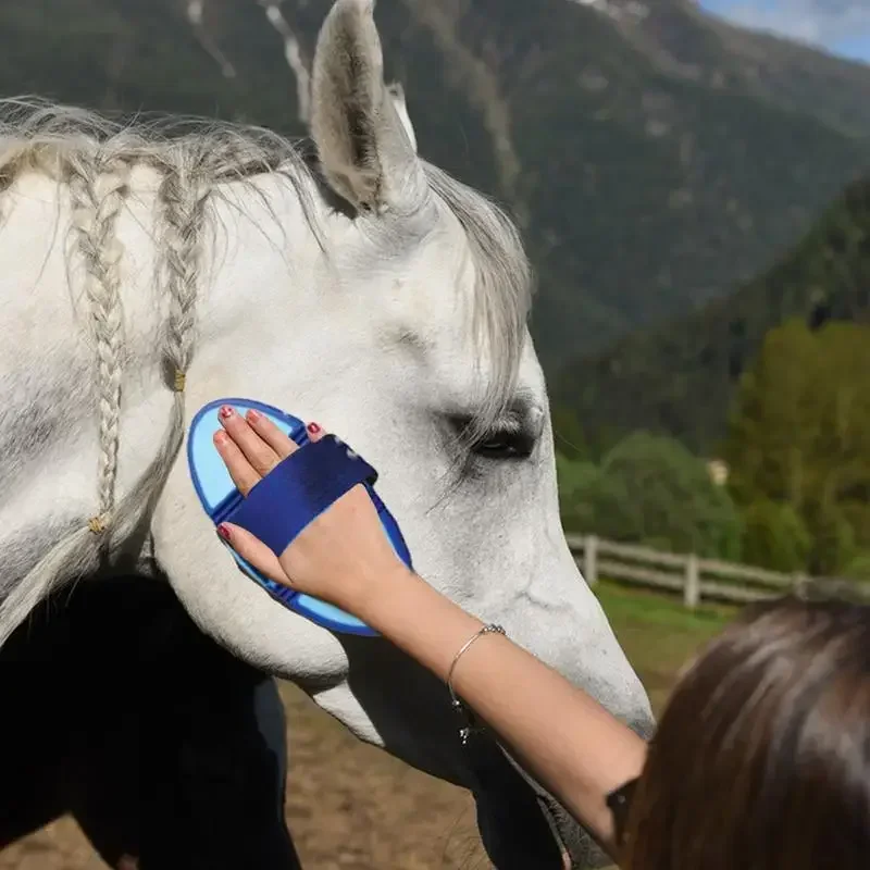 Horse Brush For Grooming Horse Care Tool Horse Hair Brush Flexible And Bendable Brush Horse Cleaning Brush Horse Grooming 4