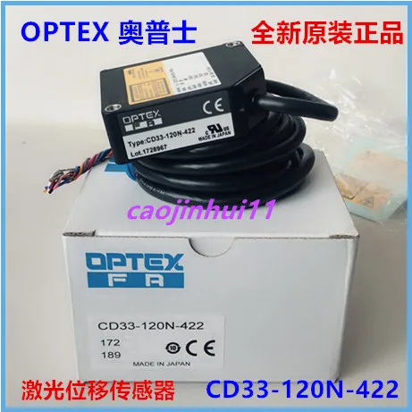 

Opus OPTEX Brand New Genuine CD33-120N-422 High-precision Laser Displacement Ranging Sensor