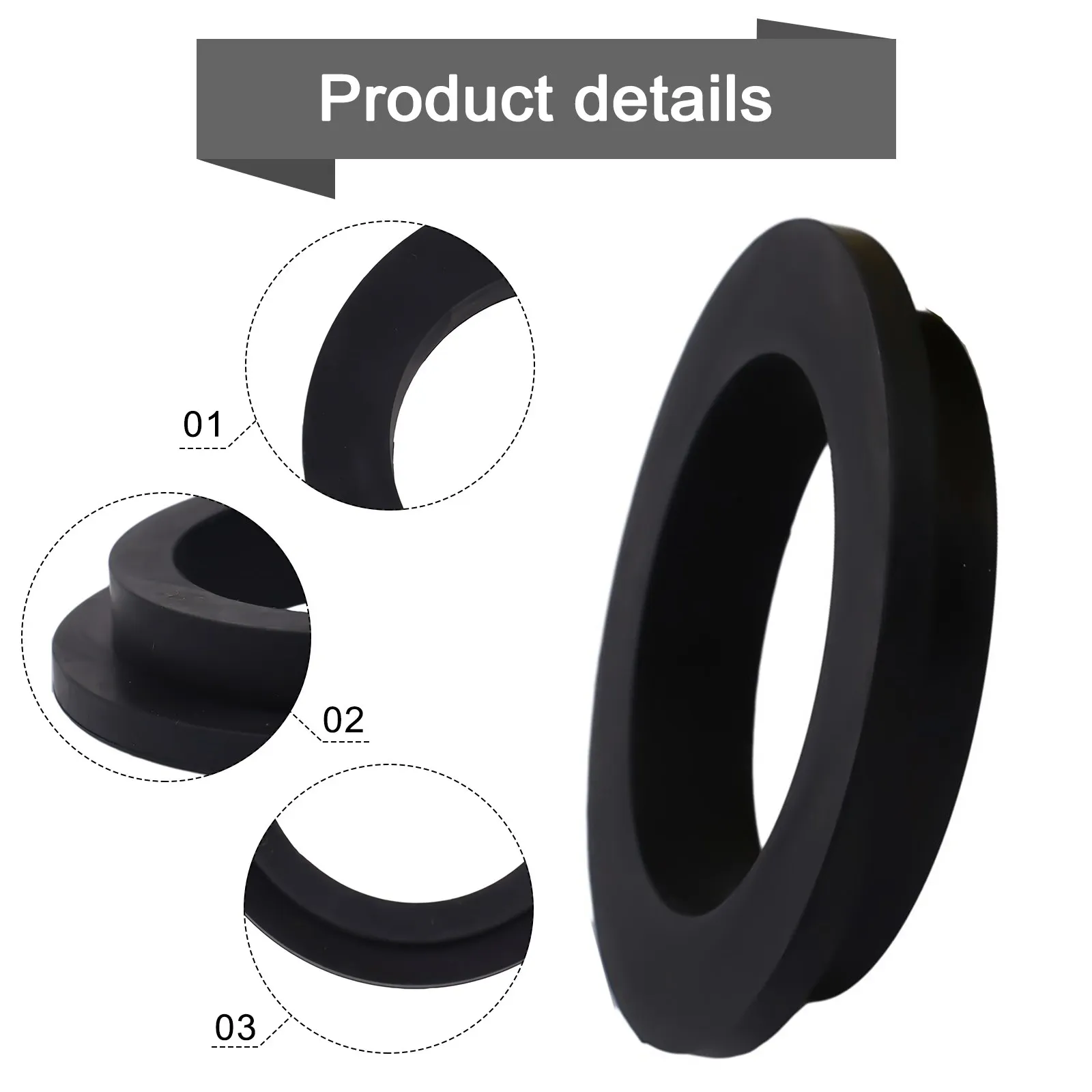 Durable High Quality For Pools O Rings 1/4/5PCS Home Garden Outdoor Living Black For Hot Tub Spas Swimming Pool