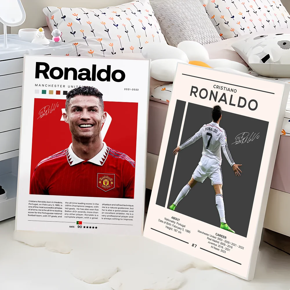 Anime Posters Wall Decor Portugal Football Star C-CR7