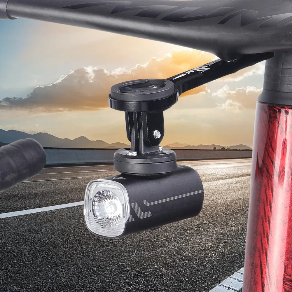 Bicycle Camera Adaptor Mount Connecting Seat Bicycle Camera Headlight Holder Multifunctional Bike Computer Fixing Base for Gopro