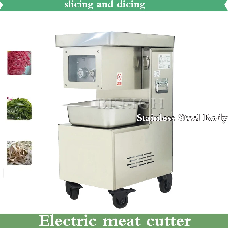 

110V/220V Electric Meat Cutter Commercial Vegetable Cutting Machine