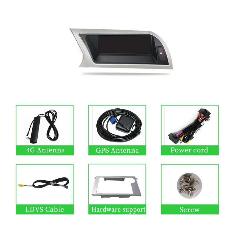 ڵ  ý ߾ Ƽ̵, 8.8 ġ HD 8 ھ, ȵ̵ 12,  ī÷, AUDI A4 S4 B8,  