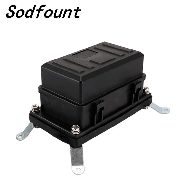 12v 24V 40A Waterproof 6-way Atc/Ato Fuse Relay Holder, Universal Relay, Fuse Box, Suitable For Automobiles, Ships, Jeeps