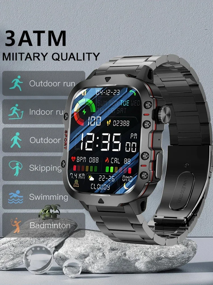 Relojes Inteligentes Reloj Pulsera Hombre Sumergible Smartwatch