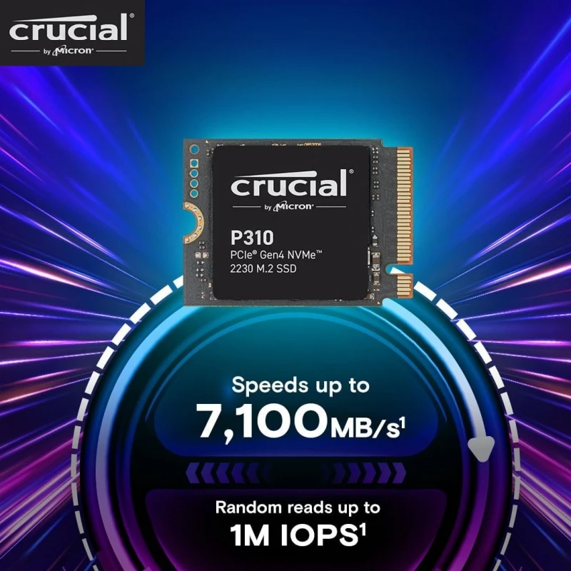 グラフィックボード・グラボ・ビデオカード Crucial P310 1TB M.2 SSD Crucial P310 1TB PCIe Gen4 NVMe 2230 M.2 SSD