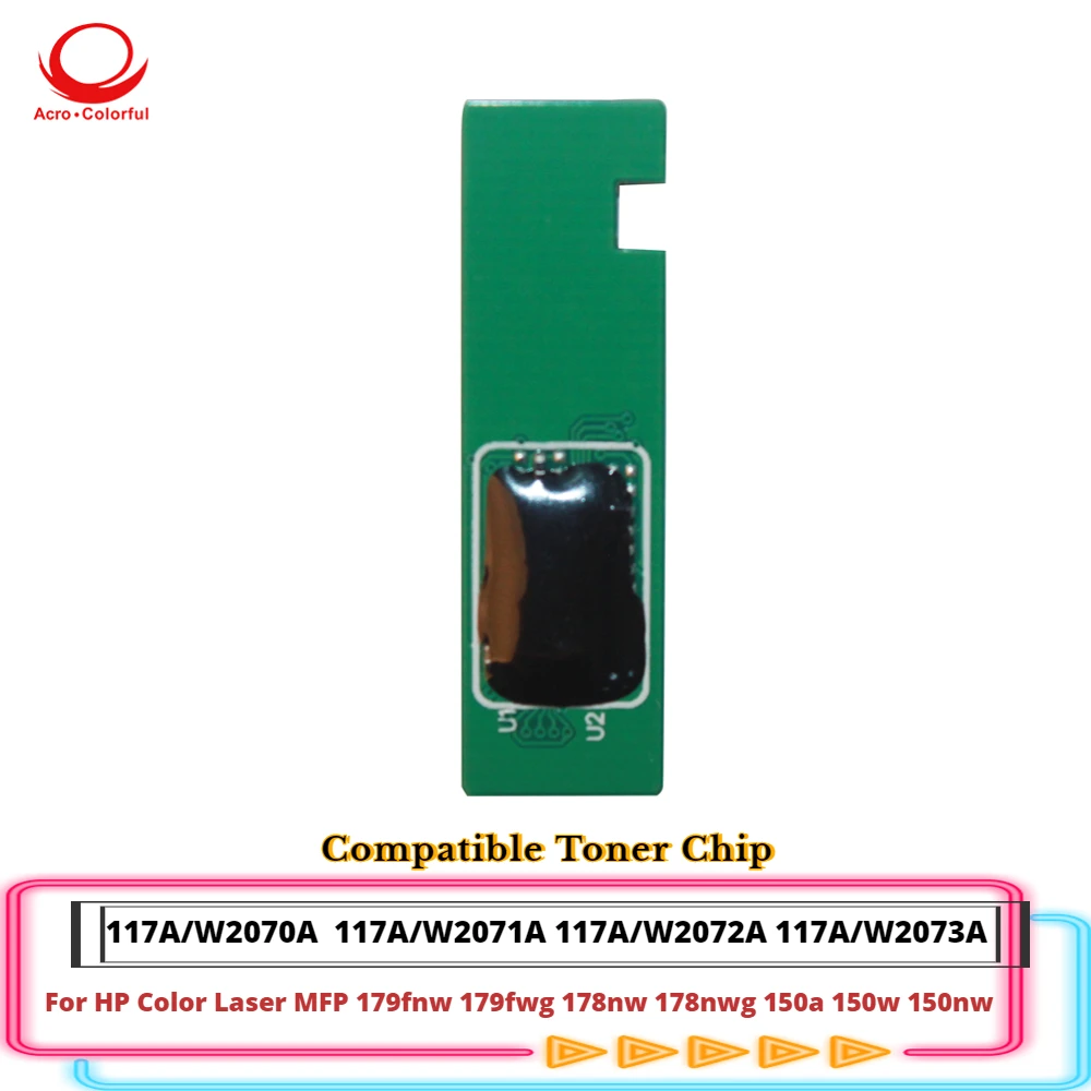 117A Compatible Toner Chip for HP Color Laser MFP 179fnw 179fwg 178nw  178nwg 150a 150w Cartridge W2070A W2071A W2072A W2073A - AliExpress