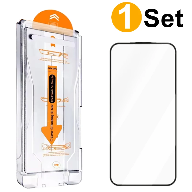 Premium Tempered Glass Screen Protector - Easy Install, Anti-Scratch & Bubble-Free Protective Film