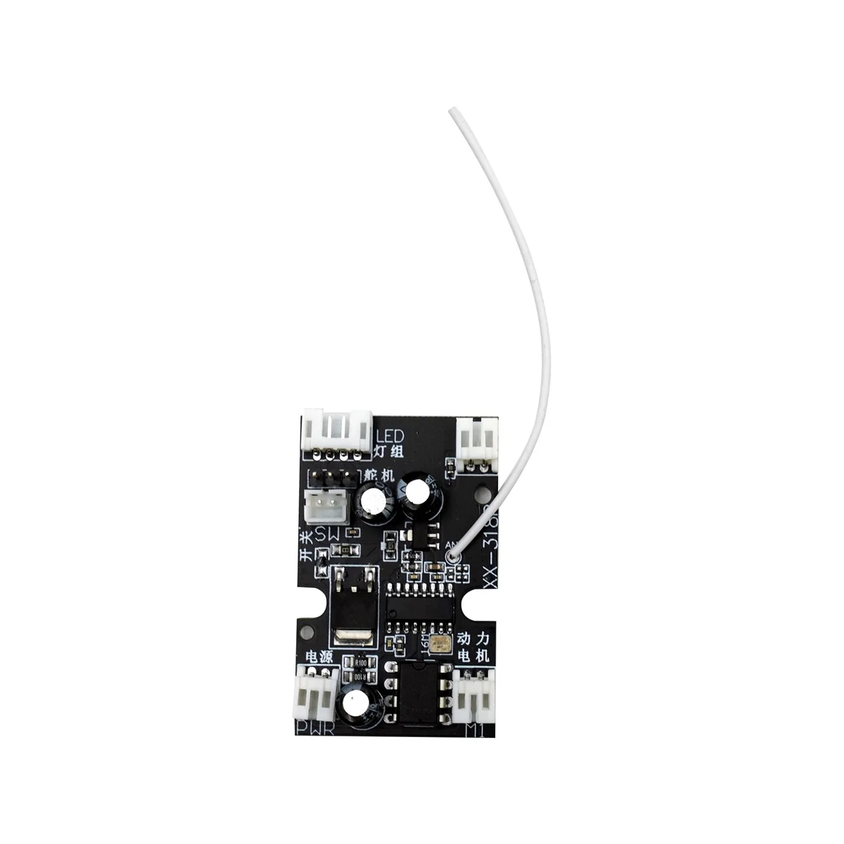 

2,4G полноразмерная плата приемника с антенной AD008 для WPL D12 D42 1/10 RC автомобильные запасные части Аксессуары