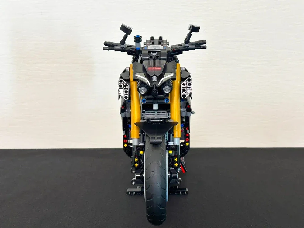 기술 42159 MT-10 SP Yamahas 레이싱 오토바이 빌딩 블록 키트, 모델 스피드 오토바이 벽돌, 어린이용 장난감 선물