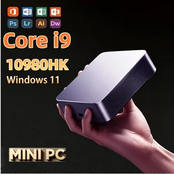 Intel Core i9 10980HK Windows 11 Pro Mini PC 16GB RAM 1TB 2TB SSD WIFI6 BT5.2 4K HD Gaming Office Study Computer 1