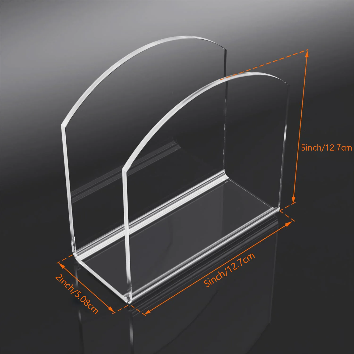 2/4 قطعة حامل مناديل أكريليك حامل صندوق مناديل موز...