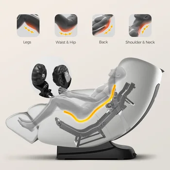 2 Year Warranty 4D SL Airbag Zero Gravity full body Massage Chair Home 3D Office Foot Roller Shiatsu Office Chair Massage Sofa 2