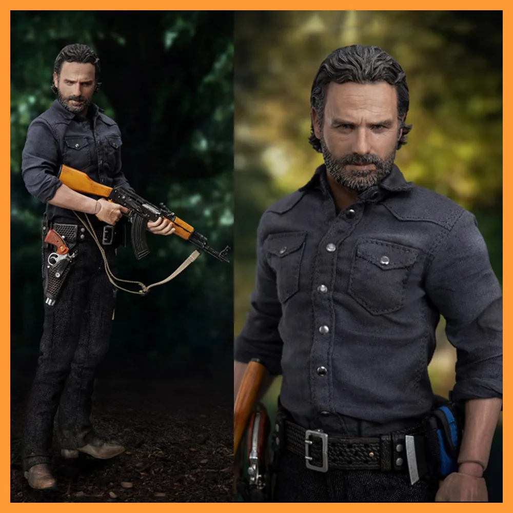 

3A THREEZERO 3Z05900W0 1/6 Men Soldier Deputy Sheriff Rick Leader Andrew Lincoln Full Set 12" Action Figure Collectible Toys