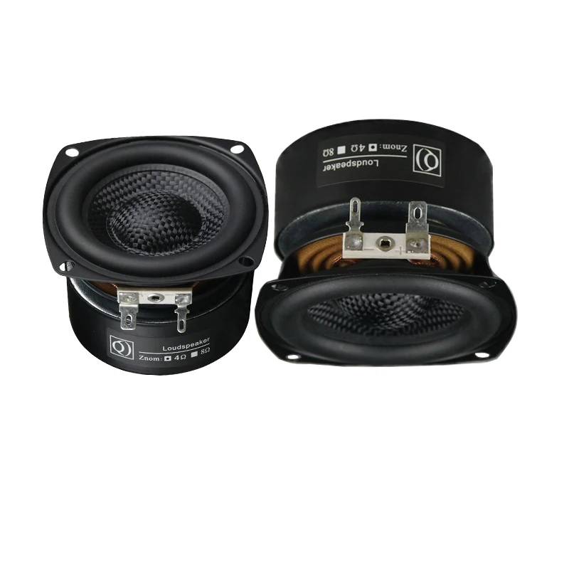 

3 Inch Subwoofer Speaker Unit 50W 4 8Ohm HIFI Woofer Home Spare Parts Bass Speakers Fiberglass Long Stroke Portable Loudspeaker