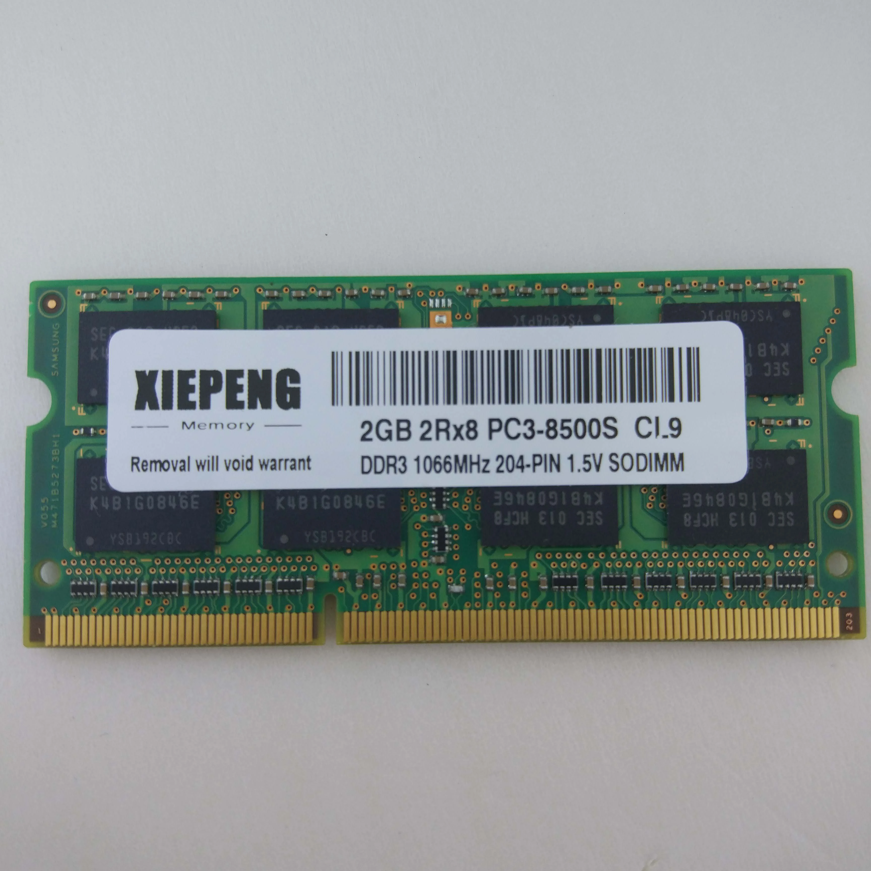 Memoria Ram Ddr3 4gb Pc3-8500 1066 Samsung Sodimm Lapto | Cuotas Sin Interés - Foto 9