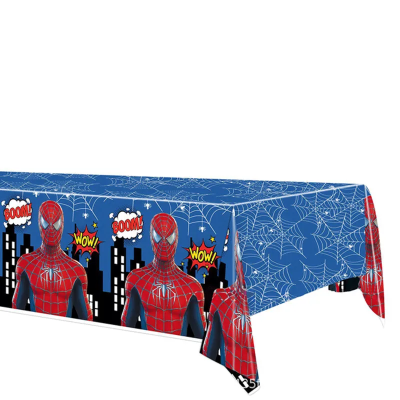 Kit Decorazioni Compleanno Spiderman - 88 Pezzi, Palloncini, Tovaglia, Stoviglie, Torta - Foto 3