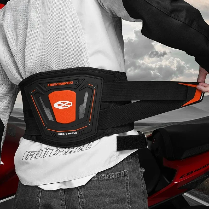 전문가용 통기성 오토바이 안전벨트 |   남성용 고시인성 반사 오프로드 라이딩 허리 보호대