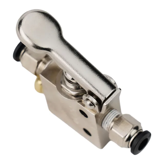 ตรวจสอบตำแหน่ง2ตำแหน่งเชื่อมต่อ6มม. วาล์วเชิงกลวาล์วสวิตช์นิวเมติกวาล์วนิวเมติก2ตำแหน่ง 1