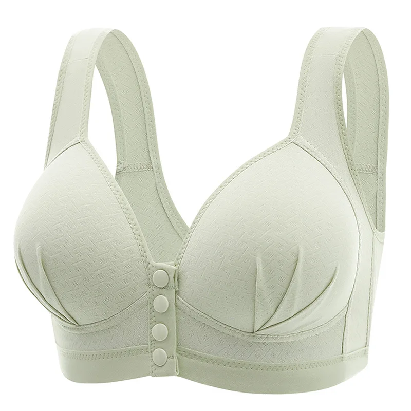 

Non-Steel Ring Front Buckle Breastfeeding Mom Bra Comfortable Push Up Tank Top Type Beauty Back Large Size Women Underwear Mujer