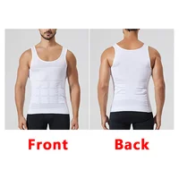 YBFDO-Maillot de compression amincissant pour hommes, sous-vêtement sans couture, entraîneur de taille, haut précieux, contrôle du ventre, vêtements en saillie pour la perte de poids 3