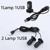 Led USB Spotlight 3W DC5V Jewelry Cabinet Showcase Counter Lamp Surface Mounted Ceiling Spot Light USB 5V Interface 2 in One 4