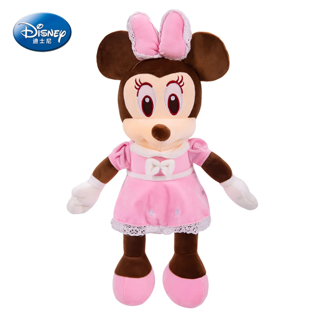 50CM Disney Mickey Mouse Stuffed Plush Doll Toys For Boys Girls Cute Cartoon Toy Gifts Children
