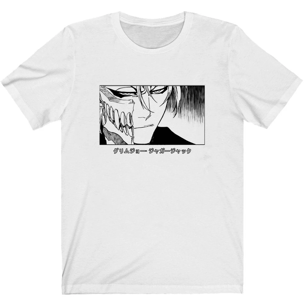 Bleach Anime Tshirt Men T Shirt Anime Grimmjow Jaegerjaques Print