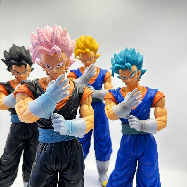 32cm vegetto dragão bola figuras super saiyan goku vegeta complexo