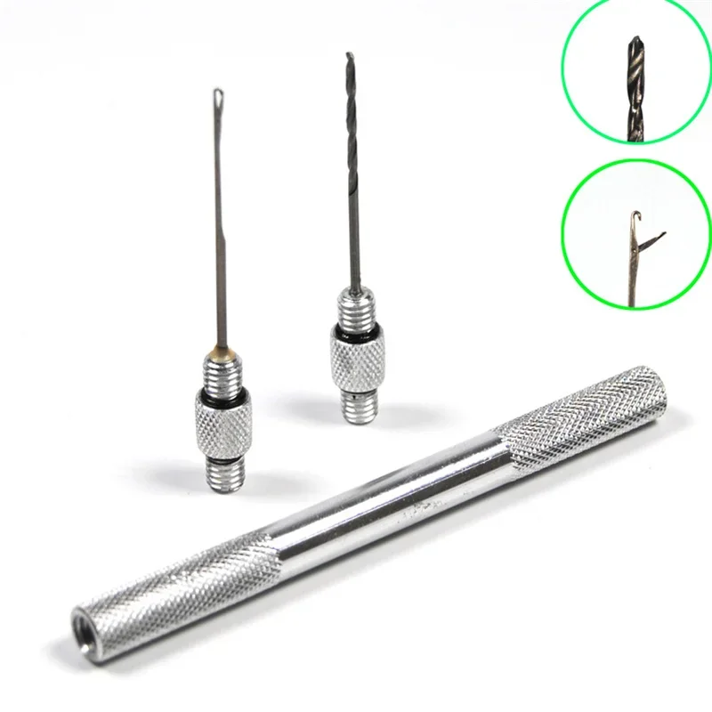 3-in-1 Carp Fishing Rigging Bait Needle Boilies Drill Stringer Pellet Splicing Puller Loading Accessories Kit Fish Tools Set fishing accessories fishing tackle fishing tools