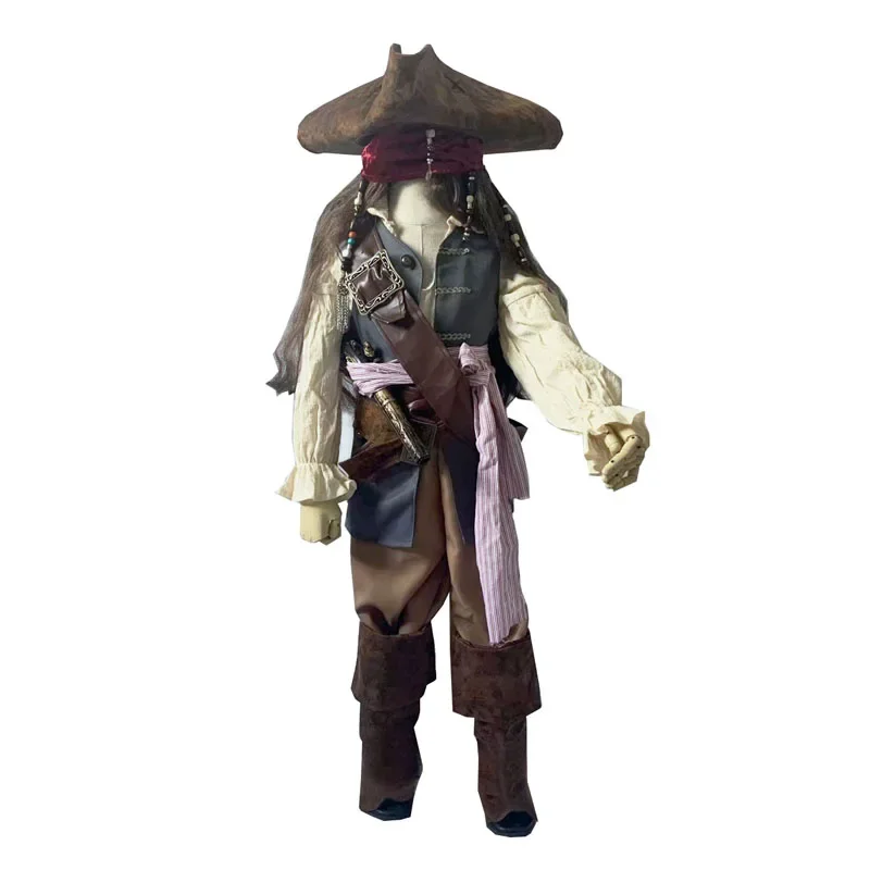 

Caribbean Pirate Grand Heritage Collection Deluxe costume Jack Sparrow luxury set for kid 11