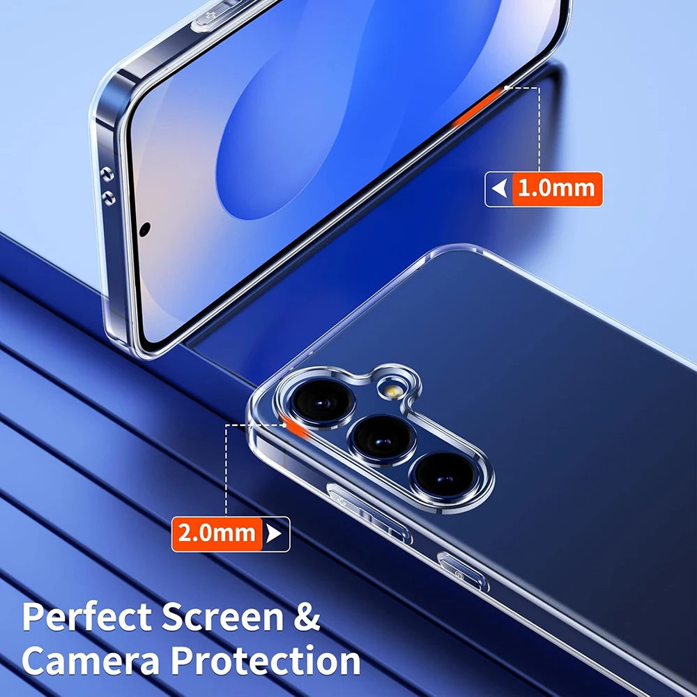 Ultra Thin Silicone Transparent Soft Shockproof Case - High Clear Protective Shell