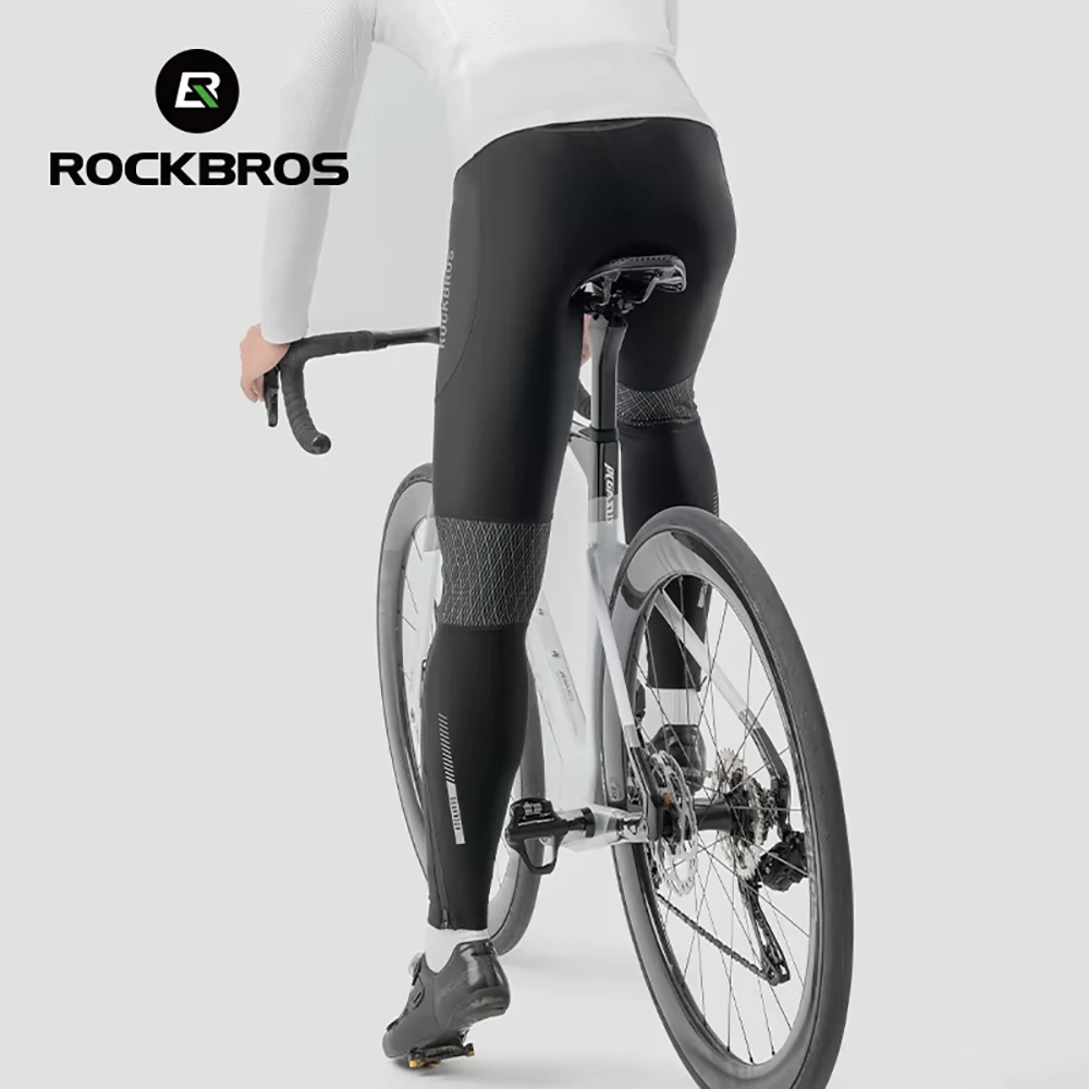 FZCSPEED Men's Cycling Pants Padded Windproof Warm Tights for Cycling Running Hiking Mountaineering Outdoor Sports