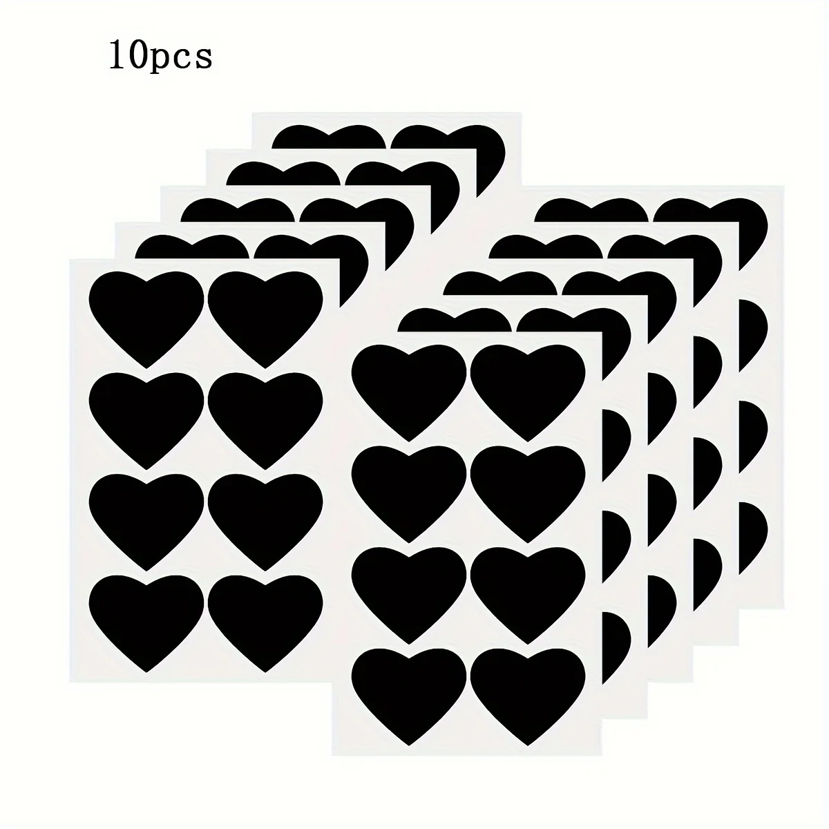 10pcs Chalkboard Label Stickers, Label Stickers, Perfect For Storage Boxes, Self-Adhesive & Easy To Use, Removable