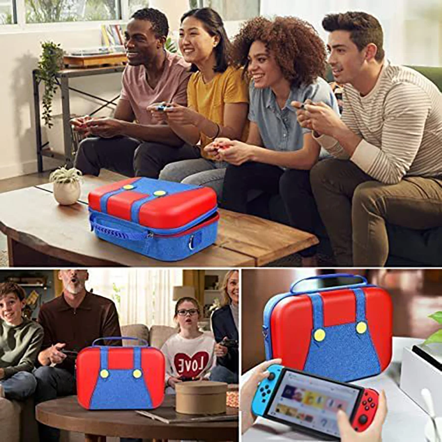 Cute Game Storage Case for Switch Theme Carrying Hand Bag Console switch Accessories Portable Pouch switchOLED crossbody bag