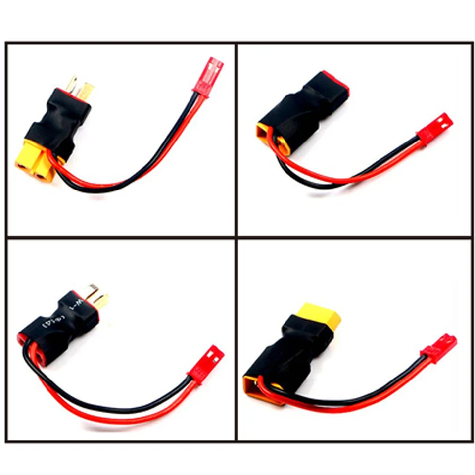 Adaptador De Conector XT60 A Tamiya Para Baterías LiPo - Ideal Para Coches RC, Drones Y Más