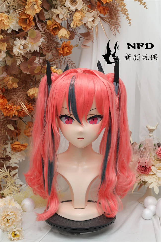 Kigurumi bremerton nfd full headband lock cosplay headshell props costume anime game