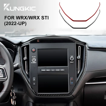 Subaru WRX WRX STI 2022-2024 Real Soft Carbon Fiber Center Console Trim