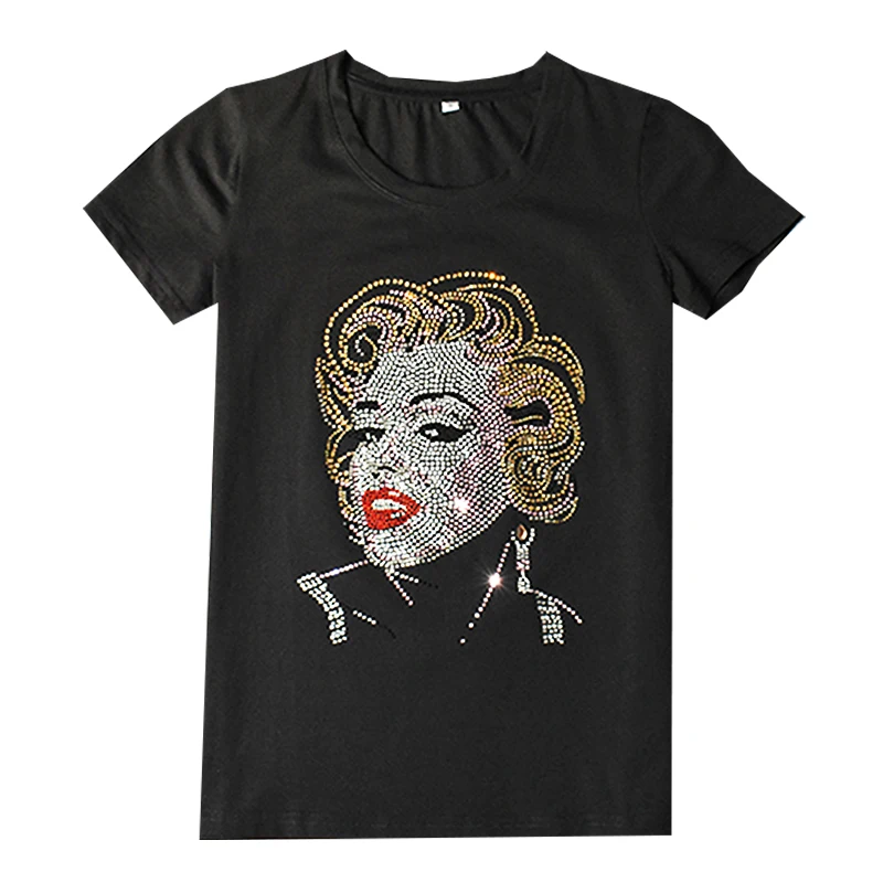 Maglietta Donna Basic In Cotone - Bianca, Manica Corta, Girocollo, Taglie Forti Con Stampa Elegante - Foto 7