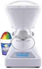 

Snow Cone Machine - Premium Shaved Ice Maker with Powder Sticks Syrup Mix 6-Stick Kit 2 Mixing Bottles W/ Pour Spouts