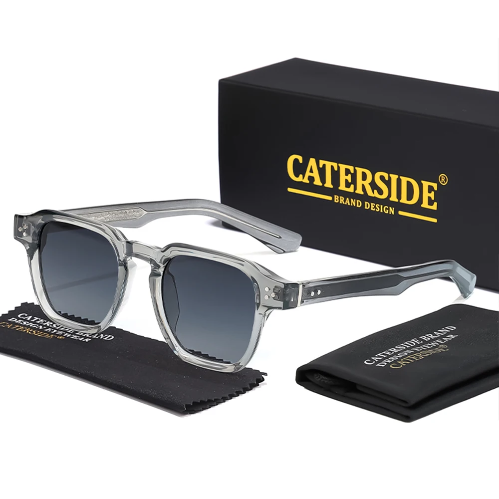 Lunettes de soleil carrées classiques CATERSIDE pour hommes, monture avec insert central, lunettes de soleil de luxe pour femmes, idéales pour les voyages, la plage, les fêtes, les festivals, cadeaux 1 Lunettes de soleil carrées classiques CATERSIDE pour hommes, monture avec insert central, lunettes de soleil de luxe pour femmes, idéales pour les voyages, la plage, les fêtes, les festivals, cadeaux 1