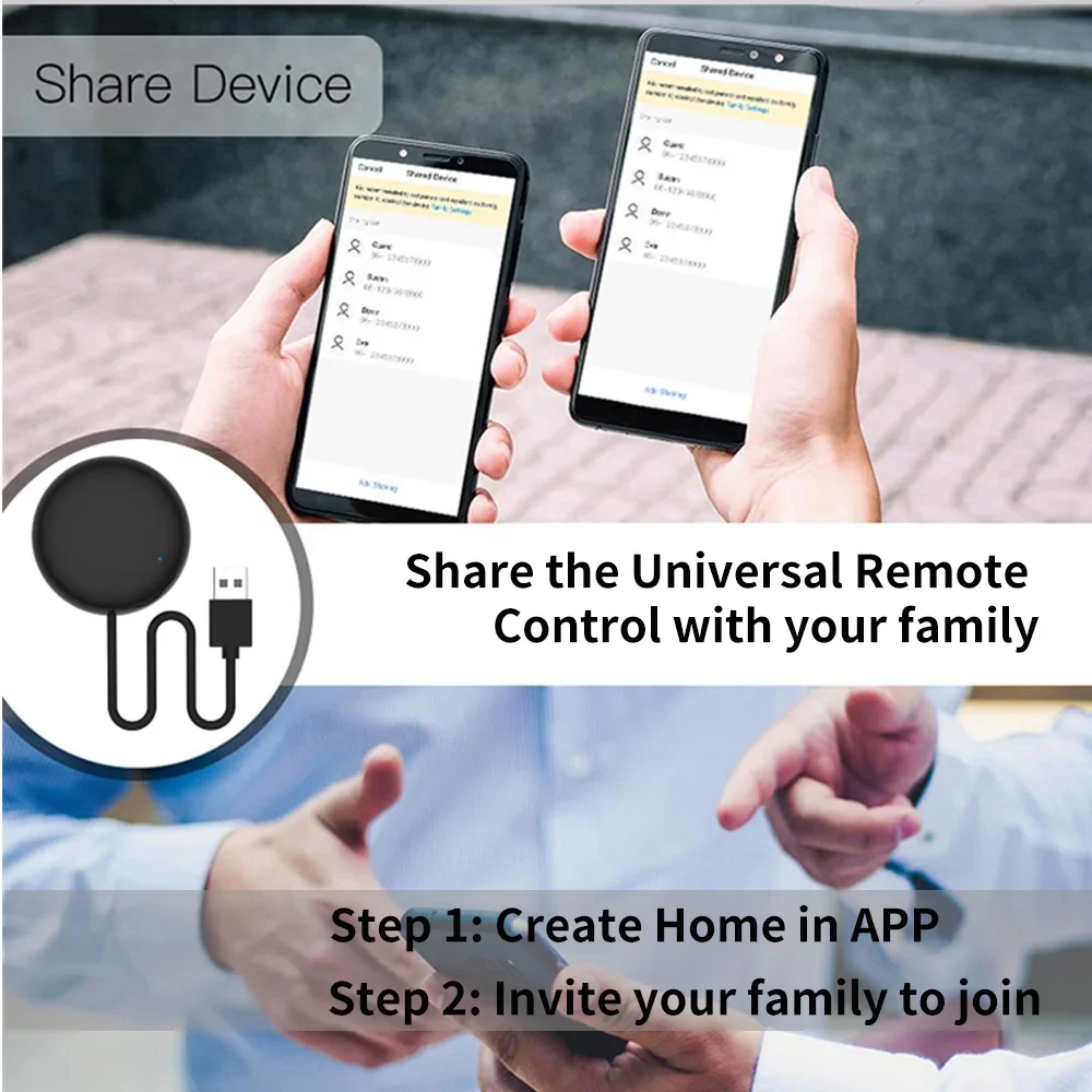 WiFi IR Remote Tuya WiFi IR Remote Control Smart Universal for TV Air Conditioner Alexa Remote Control Work with Google Home Yandex Google
