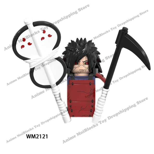 WM6105 WM6106 WM6107 WM6108 Naruto blocks Building Blocks Anime cartoon mini bricks action toy figures Naruto Bricks kids Gifts Orange