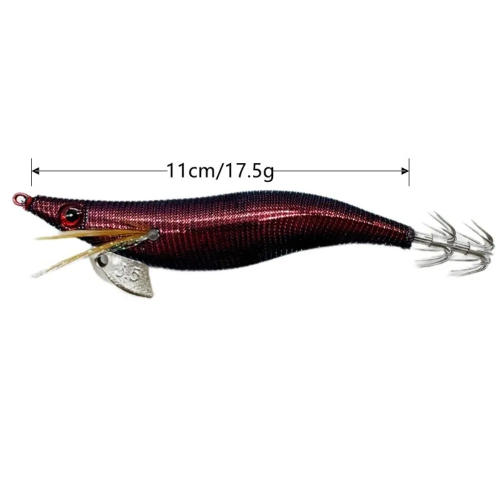 Fishing Lure Light Cloth Fishing Squid Jig Japan Style UV Jigging Lure 3.5# 3.0# Shrimp Bait Jigging Fishing