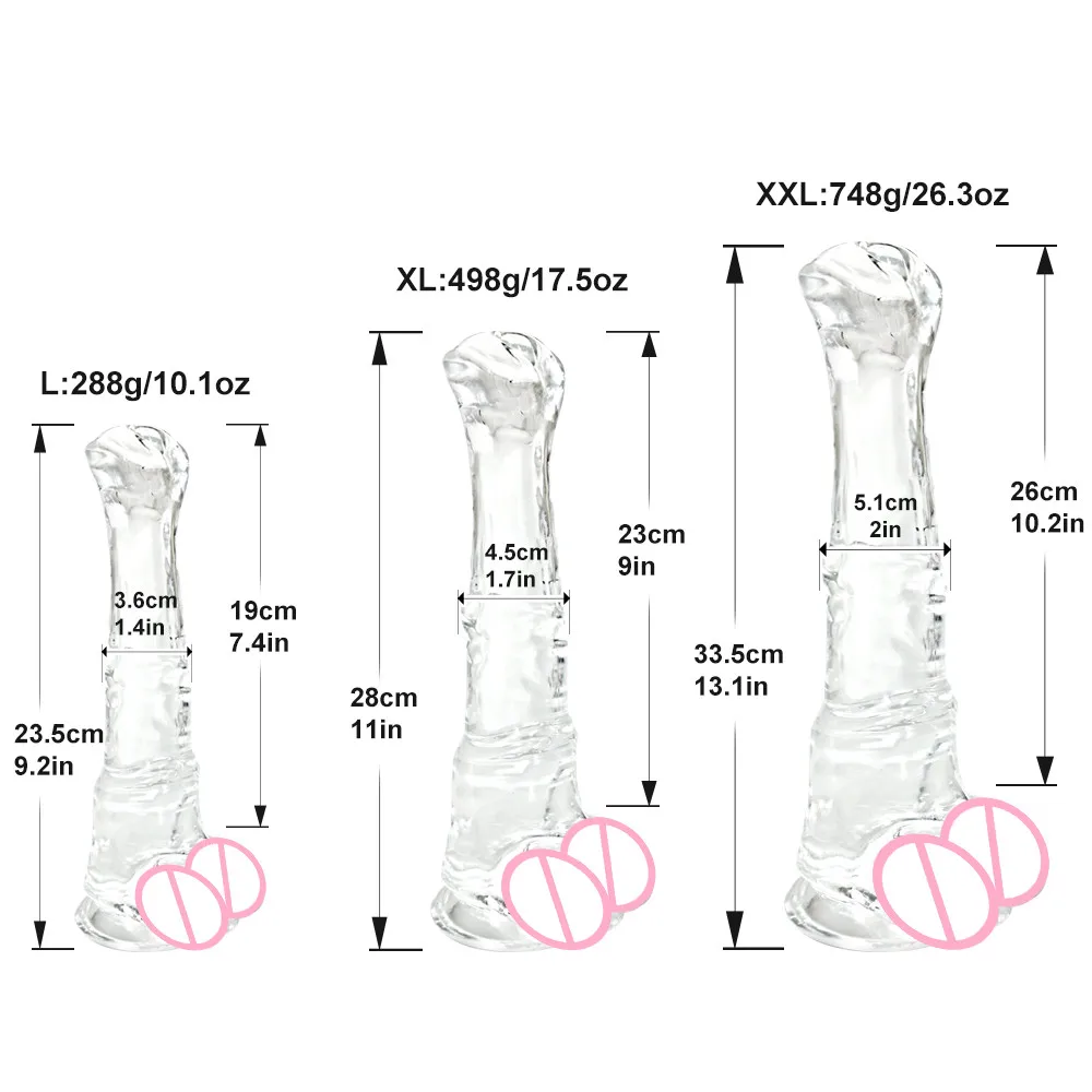 Sex Toys 10.2in Horse Dildo Realistic Penis Cock Female Masturbator Giant Animal Dildo Suction Cup Anal Plug Sex Toy Women Adults 18
