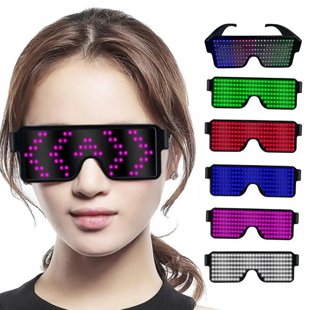 Ledbril voor feestjes, 12 stuks, led-bril, feestbril, 3 knipperende modi, kerstcadeaus voor kinderen, lichtbril voor Kerstmis, oudejaarsavond, Halloween, verjaardag, carnaval, feestdecoratie Ledbril voor feestjes, 12 stuks, led-bril, feestbril, 3 knipperende modi, kerstcadeaus voor kinderen, lichtbril voor Kerstmis, oudejaarsavond, Halloween, verjaardag, carnaval, feestdecoratie