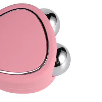 Ems Micro-current Beauty Instrument Lifting Firming Rf Double Roller Massager Wrinkle Remover Rejuvenation Skin Care Tools 6