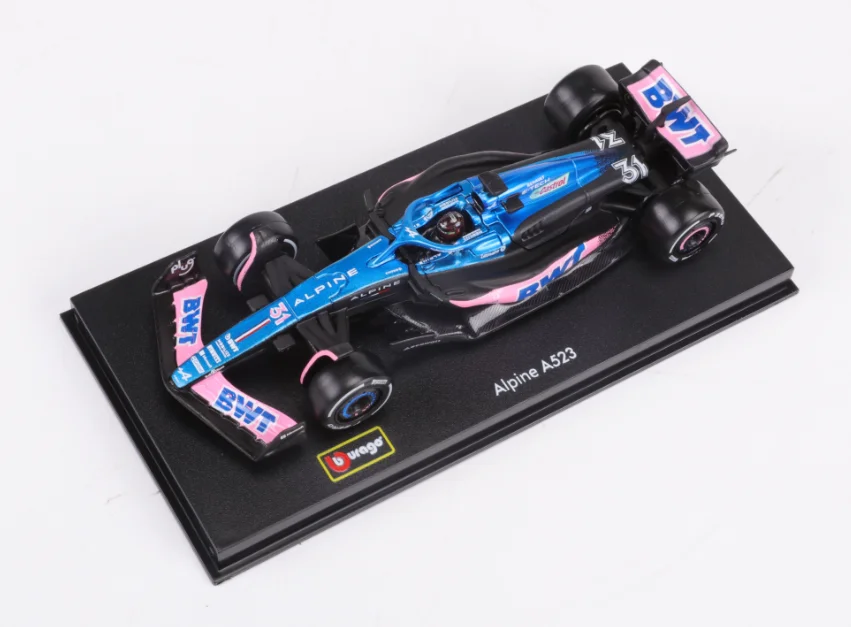 

Bburago 1:43 Signature Series 2023 BWT Alpine A523 #31 Esteban Ocon Model Car