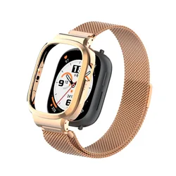 Custodia Metallica Premium con Bracciale Magnetico